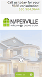 Mobile Screenshot of napervillewindowsanddoors.com